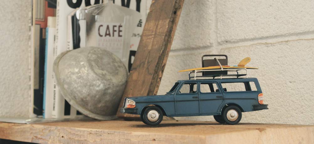Keystone Objet Nostalgic Deco VV Wagon 18.5×7.5×9.5cm navy DE049674