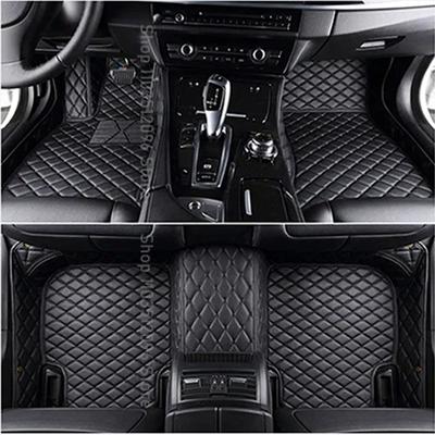 Niestandardowy dywanik samochodowy dla Peugeot 206 2004-2008 207 207 CC 301 2012-2019 607 2004-2006 Odporny na zabrudzenia Trwały dywanik ze skóry