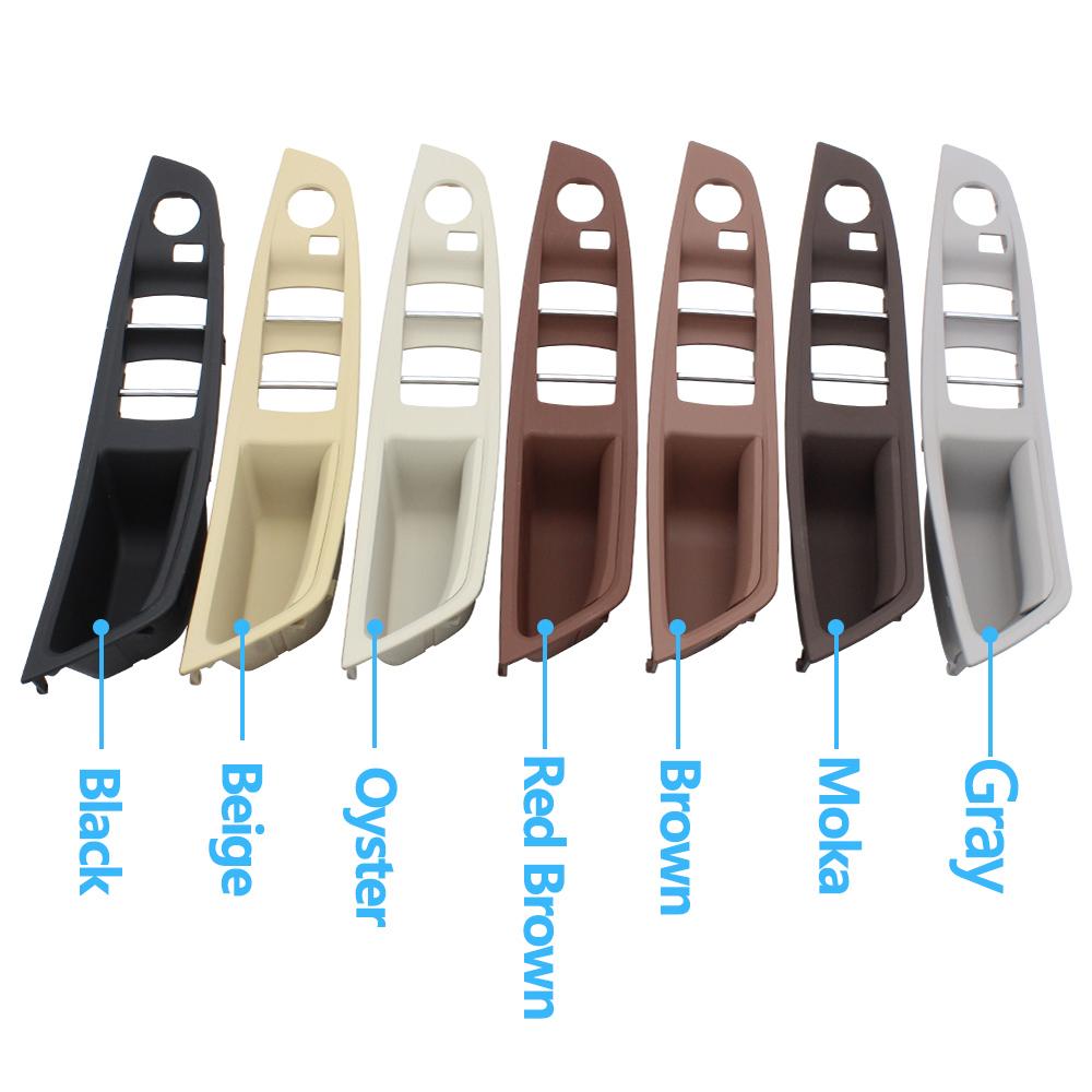 LHD Cotieră interioară a mașinii Panou mâner ușii Set de acoperire interioară pentru BMW Seria 5 F10 F11 F18 520i 523i 525i 528i 535i
