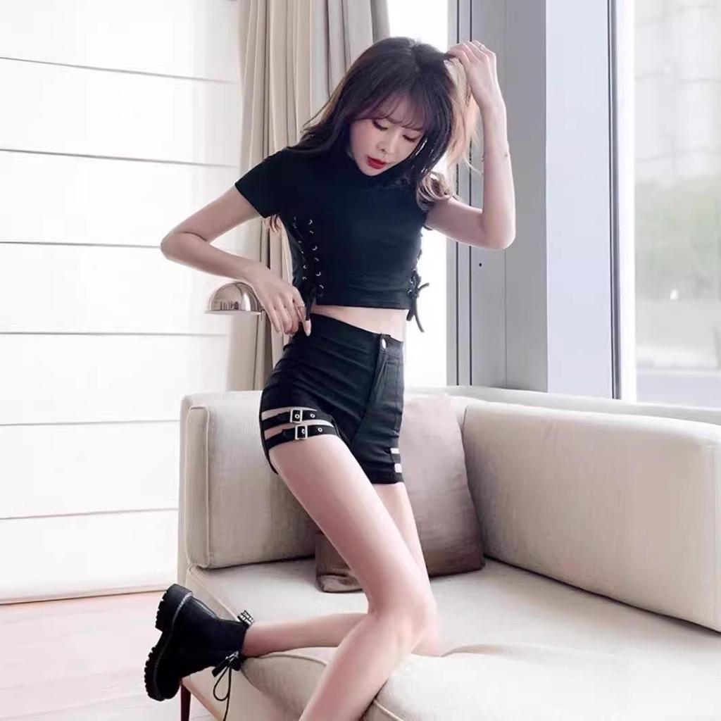 Women's High-Waist Slimming Hot Pants: 2024 Spring/Summer Fashion