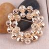 Fashion Pearl Hollow Brooch Trend Corsage Corsage Female Accessories Exquisite Ethnic Style Hypoallergenic Luxury Enamel Brooch Long-Lasting Color