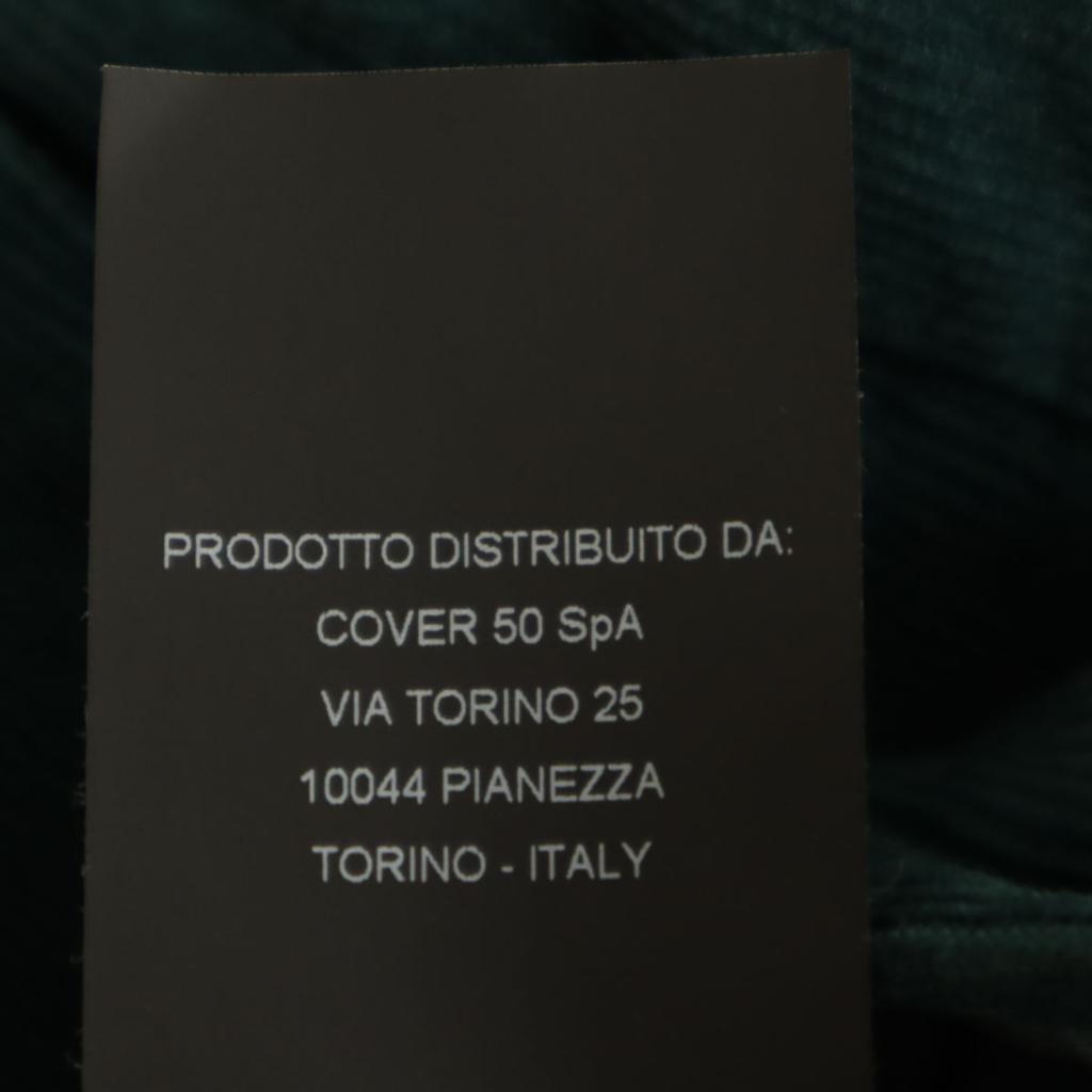 Unused PT TORINO Tack Corduroy Pants 46 Green System Men's Used