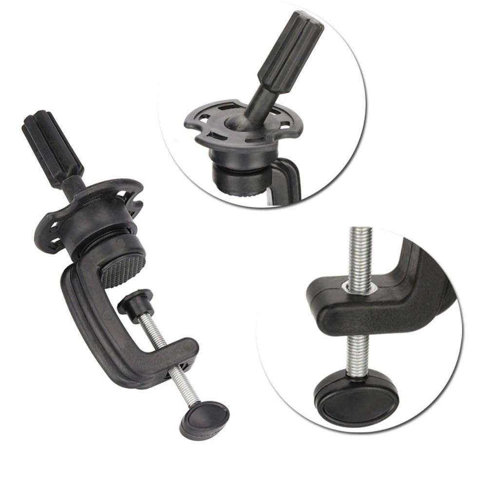 Black Hairdressing Mannequin Holder Cosmetology Mannequin Bracket Professional Settings