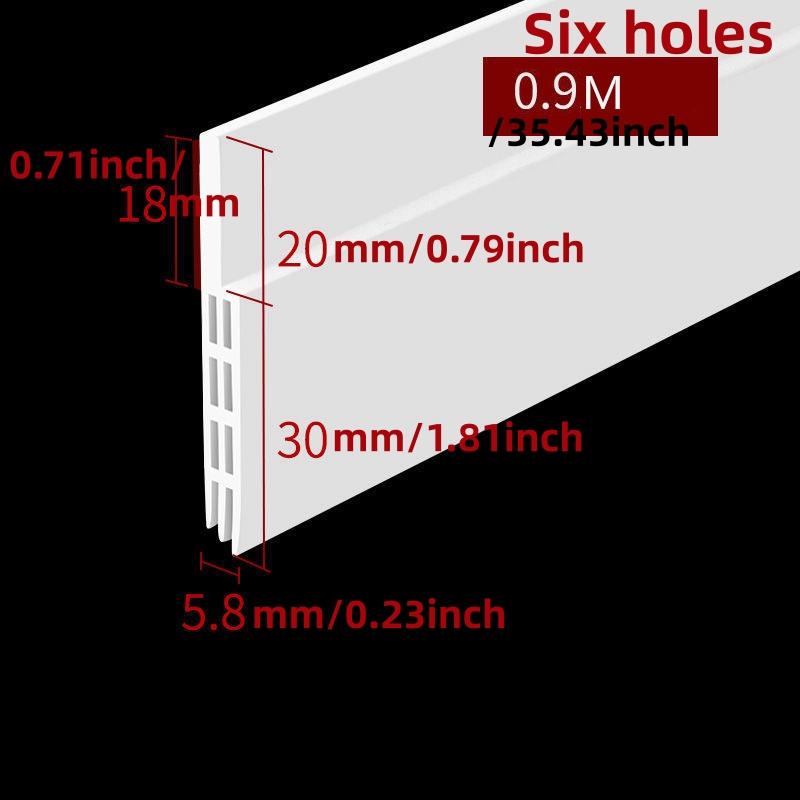 Kapı Altı Rüzgar Kesici Ayarlanabilir Hava Şeridi Soğuk Yalıtımı İçin Kapı Contası Kapı Altı Süpürgelik Engelleyici Gürültü