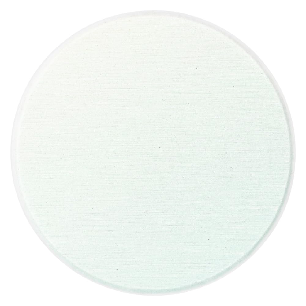 &NE Lava Stone Coasters, Gradient Green Print, 9cm Diameter x 1cm Thick, Absorbent, Lava Stone, Asbestos-Free, Quick-Drying, Round, Small, Gradient,