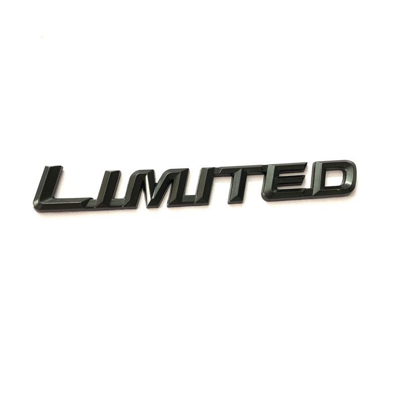 4WD Full Metal Car Rear Logo Sticker for Limited Edition