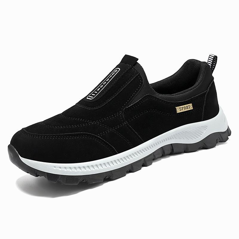 Men's Outdoor Hiking Cross-country Mountaineering Walking Shoes Slip-on Fashionable Sports Shoes