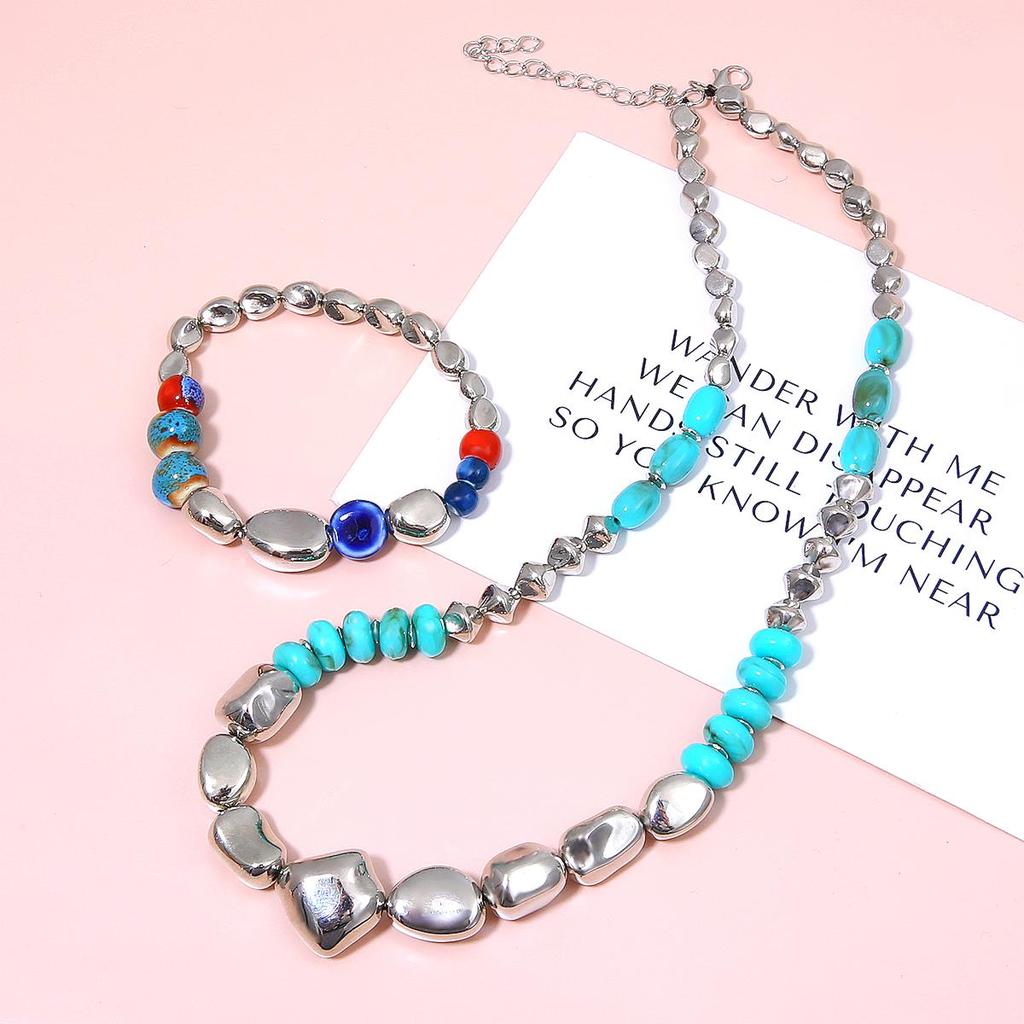 Handmade CCB Loose Bead Accessories, Necklaces, Bracelets, Pendants, Jewelry Bead Materials