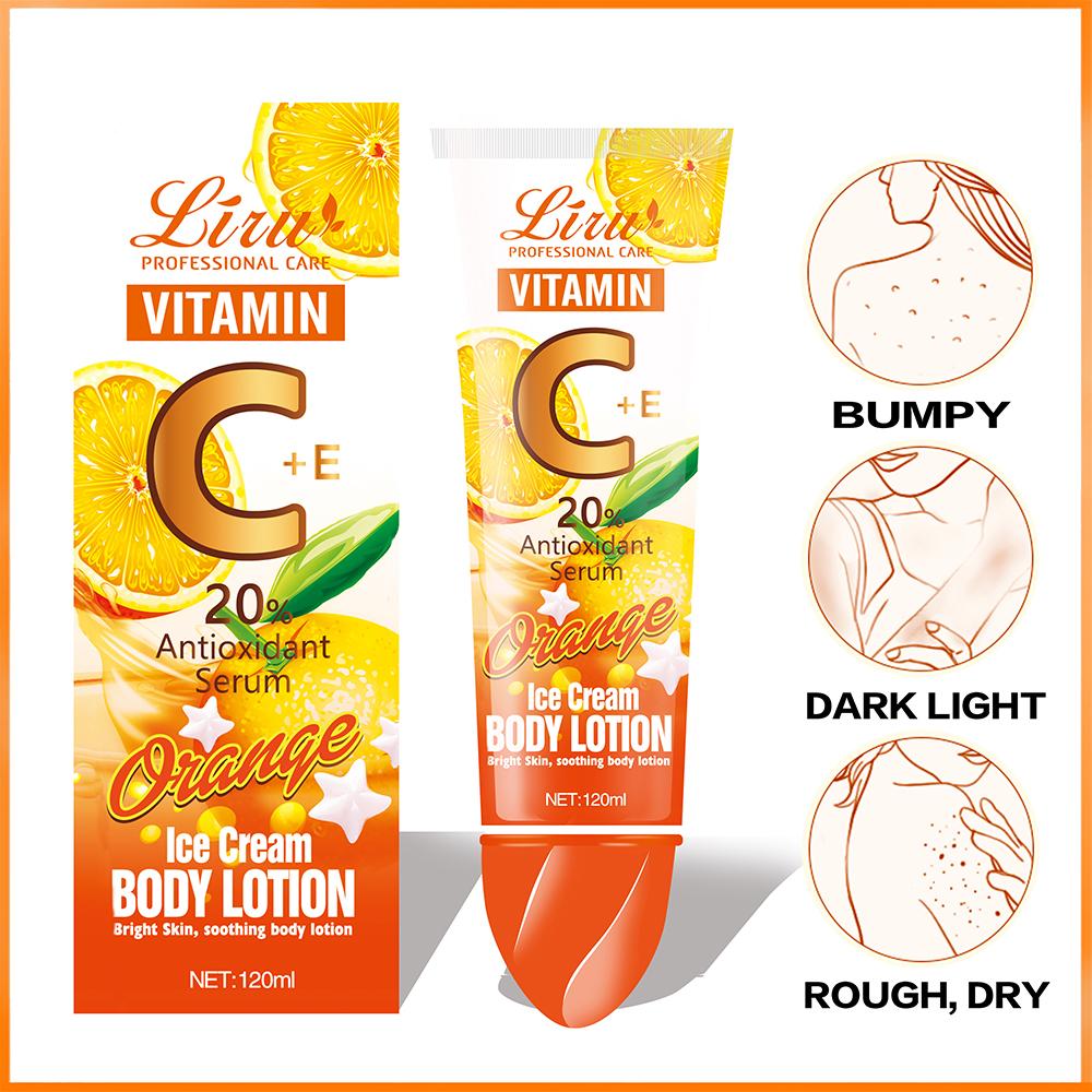 Cheap Liru Moisturizing Whitening Body Lotion Vitamin C Collagen Fast