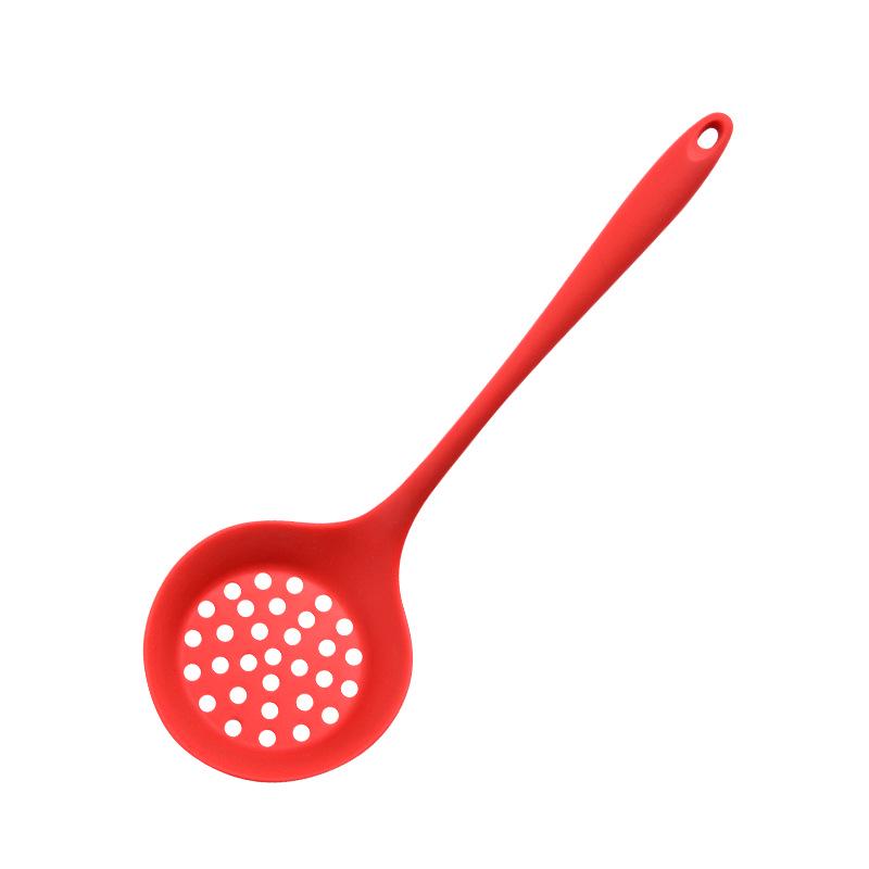 5-Piece High Temp Silicone Spatula & Ladle Set for Non-stick Cookware