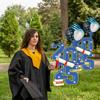 New Graduation Season Venue Decoration Doctoral Cap Wall Hanging Graduation Cap Photo Frame Party Decoration