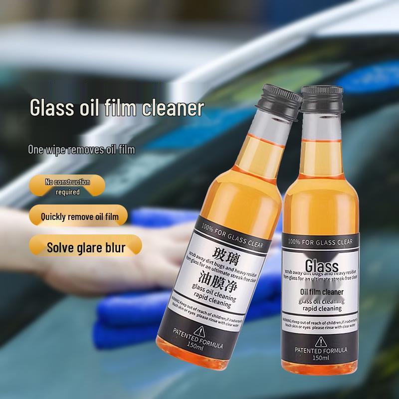 Car Windshield Oil Stain Remover: Clean Front, Rear, & Window Glass