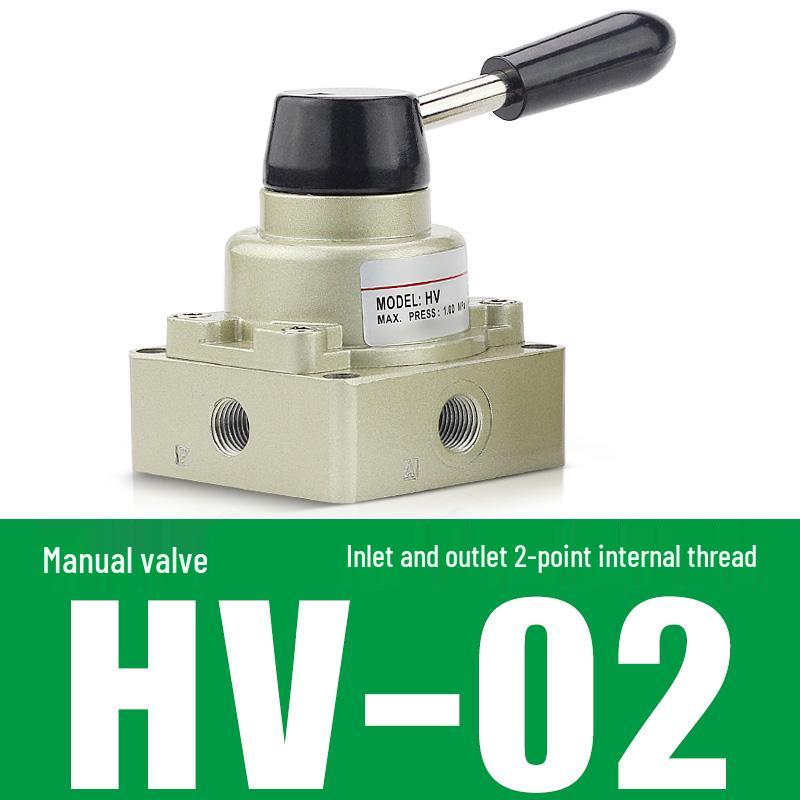 

Pneumatic Steering Control: HV-02-03-04 Manual Hand Lever Rotary Valve, Three-Position, Four-Way Reversing