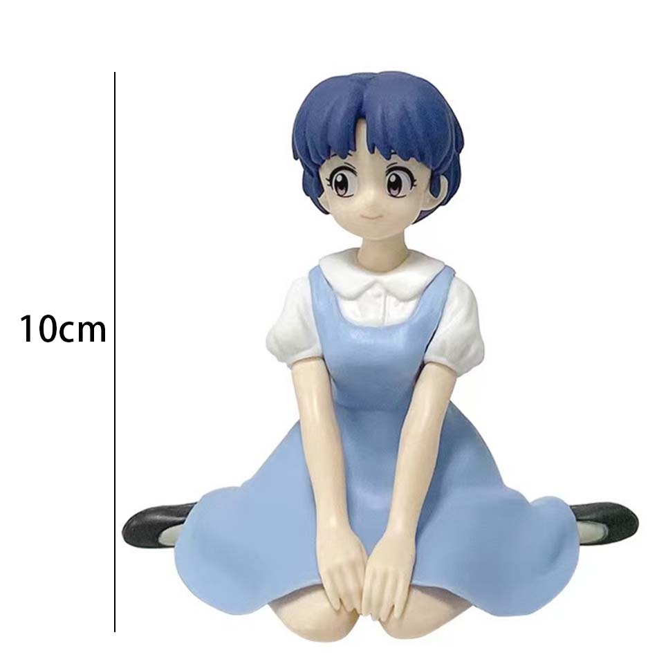 sold In Stock Original BANPRESTO Ranma 1/2 Relax Time Shampoo Tendou Akane Ranma PVC Figure Model Collector Figurine Toy