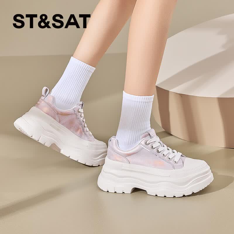 Women s Platform Canvas Dad Shoes 36