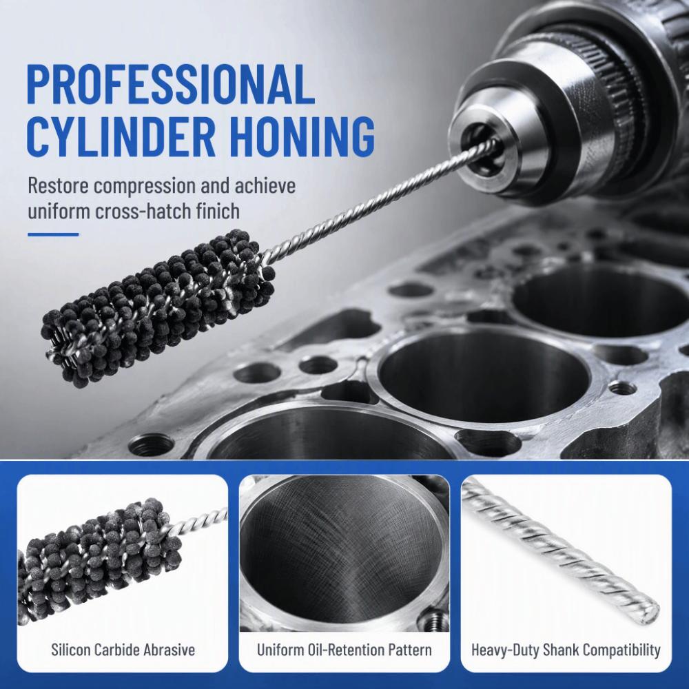 320 Grit SC Ball Flexible Cylinder Hone 240 Grit Brake Bore Hone  Engine Cylinder