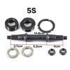 Fahrrad Tretlager Tretlagerachse Achse Square Taper Achse