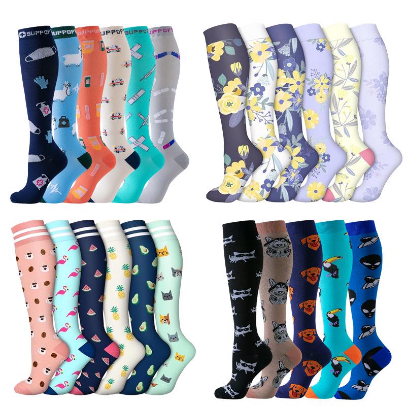 Unisex Cross-Border Sports Compression Running & Jump Rope Calf Socks