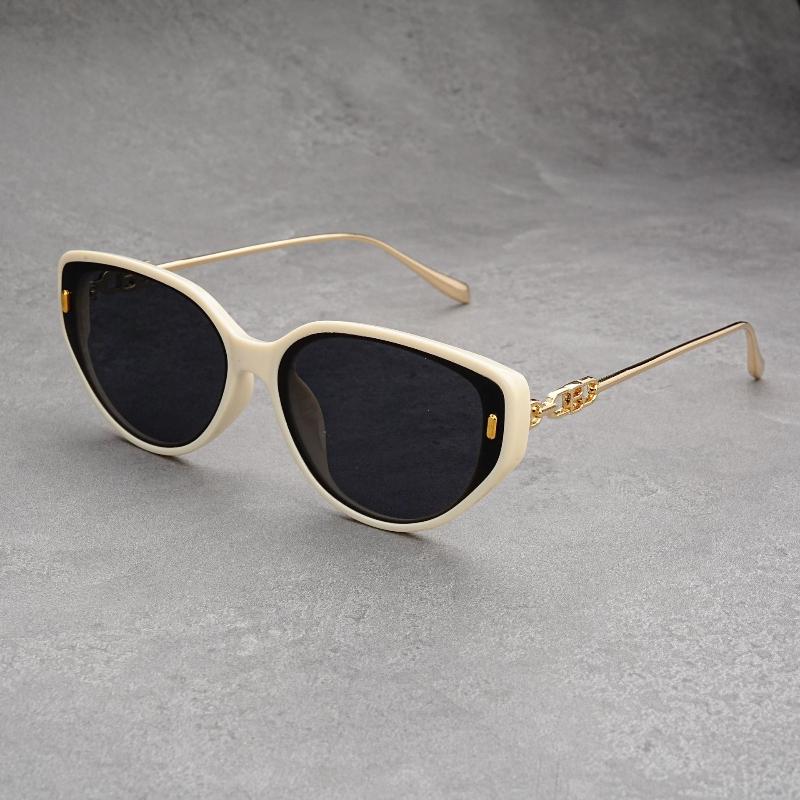 2025 New Vintage Fashion Small Cat Eye Sunglasses Ladies Metal Leg Sun Glasses Women Retro Luxury Original Designer UV400 Gafas