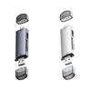 Lettore di schede multifunzionale 6 in 1 Adattatore Micro OTG da USB 3.0 a Tipo C Supporto Scheda SD TF Unità flash USB per laptop Telefoni e tablet Android
