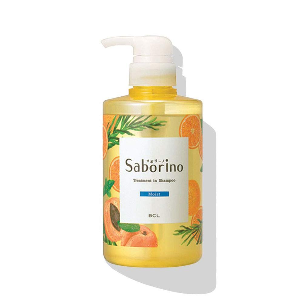 

Saborino Quickly Cleanse Hair and Scalp Treatment Shampoo Moist 460mL