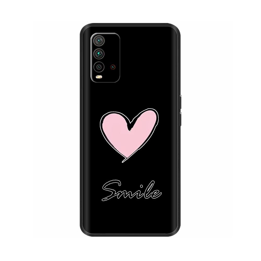 Für Redmi 9T Hülle Blumen Weiche Handyhülle Rückseite Für Xiaomi Redmi 9T 9 T Redmi9T Hüllen Schlankes Silikon Coque Anti-Fall Fundas