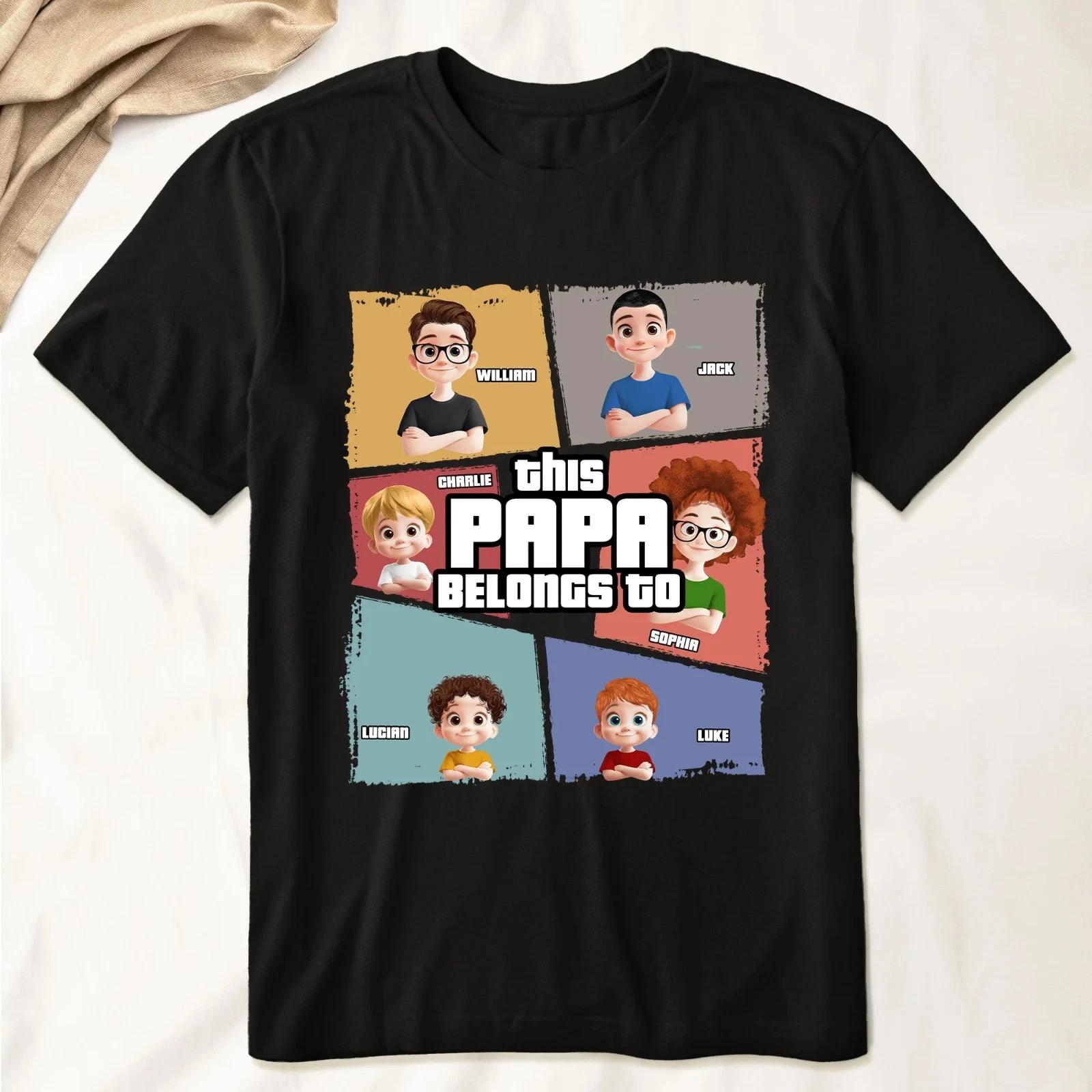 Father s Day Gifts, This Grandpa Belongs To - Personalized Shirt - Gift For Gran S