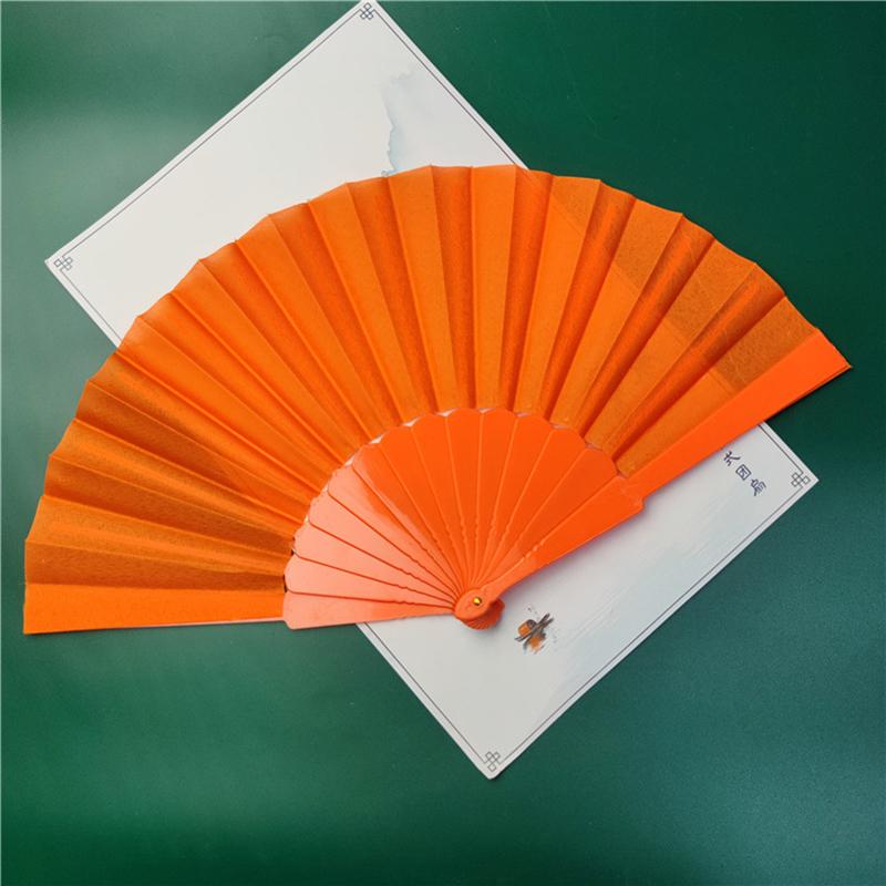 Classical Folding Fan, Vintage Dragon Printing, Hand Held Fans, Dancing Cloth Props