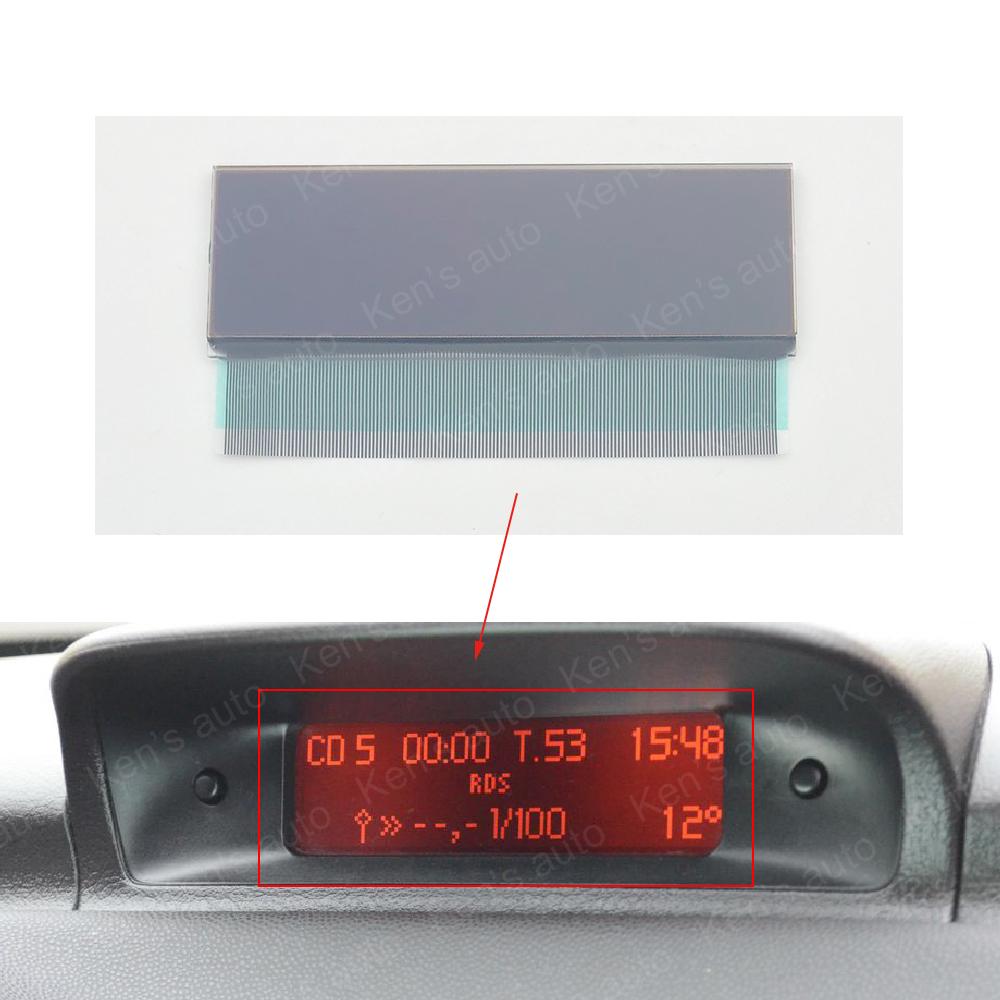 LCD Pixel Repair Screen for Peugeot 206 307 Central Navigator Multifunction Unit