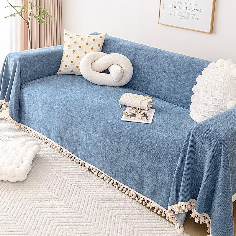 Husă de canapea cu model în spină de pește Prosop Pernă de canapea Four Seasons Universal Chenille Nou Prosop de canapea Husă de canapea universală Pânză
