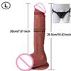 Skin Huge Penis Realistic Dildo Soft Silicone Big Fake Dick Adult Products Females Masturbation Erotic Sex Toy for Women Lesbian