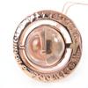 Excellent Vivienne Westwood Orb Necklace Pendant with Rhinestones Rose Pink Used