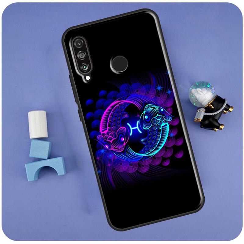 Twelve Constellations For Huawei Nova Y70 Y91 Y90 Y60 Y61 Y72 Y73 3i 7i 8i 11i 12i 9 10 SE P20 P30 P40 Lite Case
