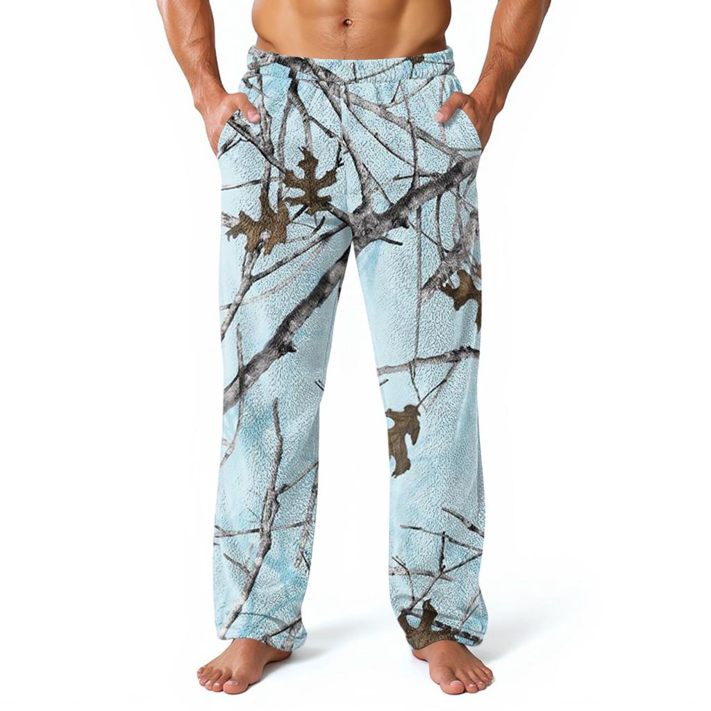 Mens Pajama Bottoms ComfyPants With Pockets Soft Loungewear Sleepwear Casual Pajamas Pant