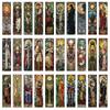 Paper Bookmarks with Astrological Theme 10pcs