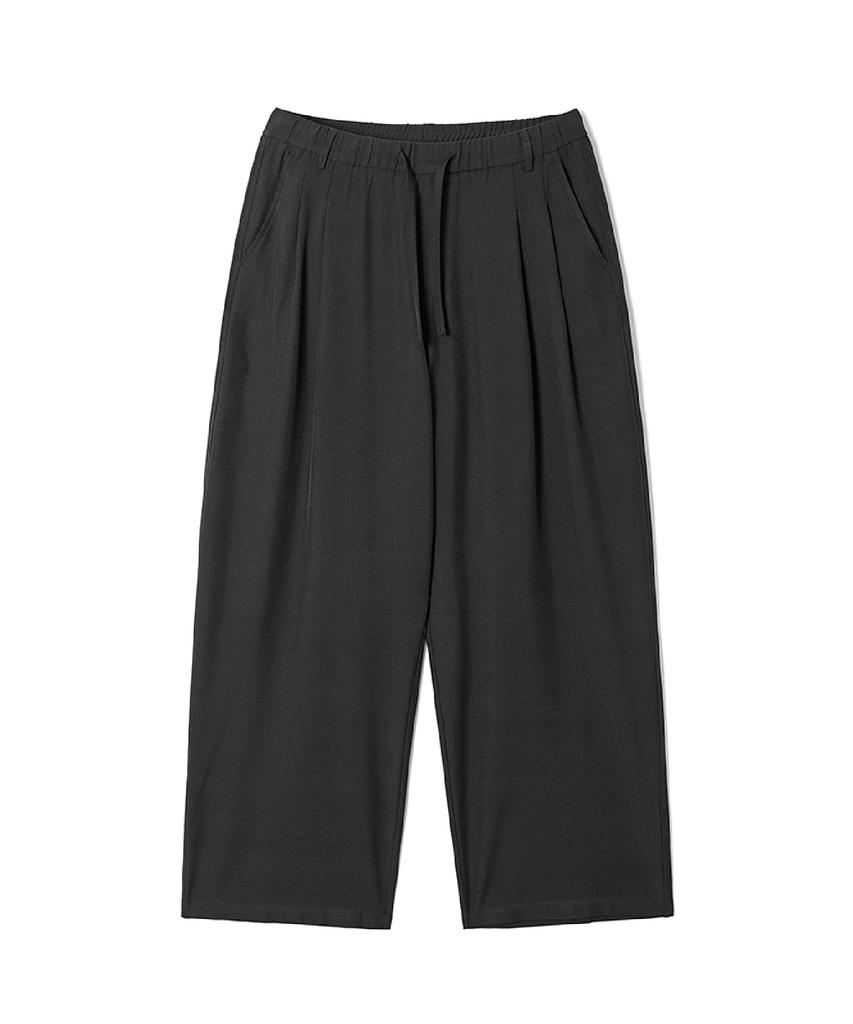 ADHOC Men'S T/R Double-Pleat Wide Pants (2 Colors) (Hc6Lpa1)
