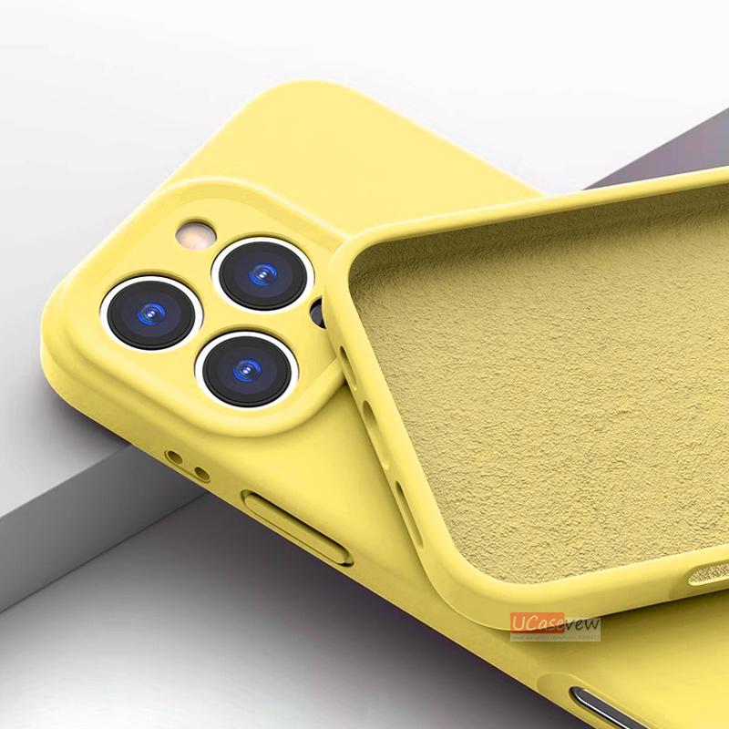 Funda magnética de silicona líquida para iPhone 14 15 11 12 13 16 Pro Max Plus, suave, a prueba de golpes, con carga inalámbrica y cubierta protectora.