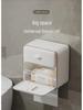 Waterproof Wall-Mounted Toilet Paper Holder and Storage Rack