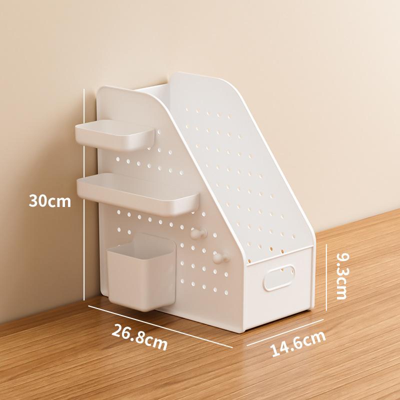 Office Desk Organizer with Removable Storage Boxes for Files and Supplies