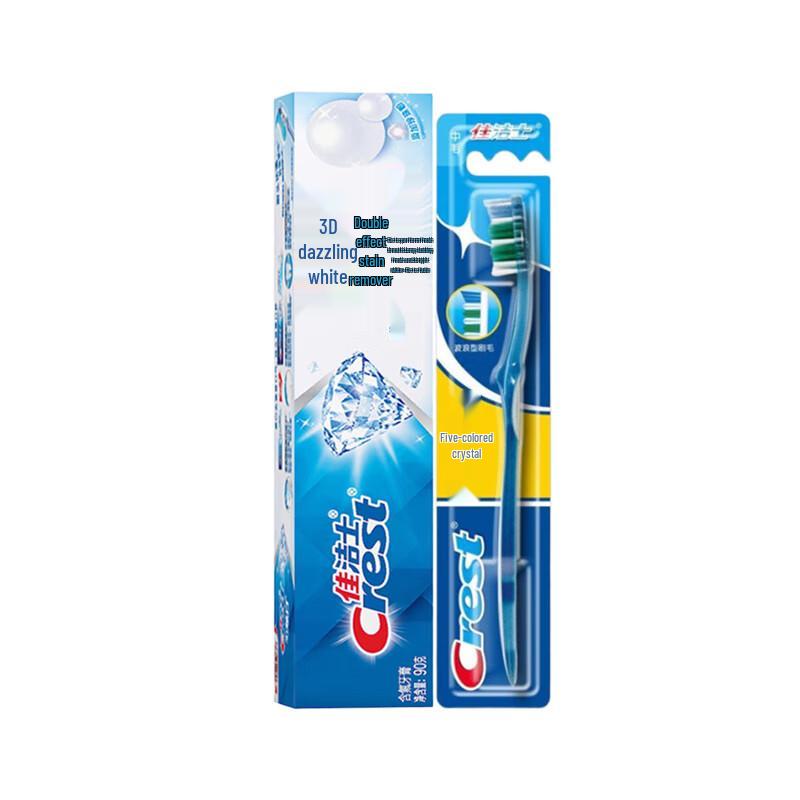 Crest 3D White Toothpaste & Toothbrush Set