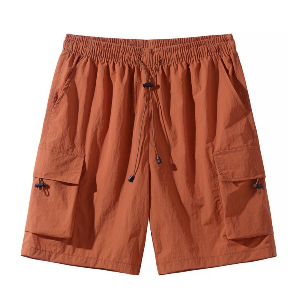 Men's Multi-Pocket Athletic Casual Shorts
