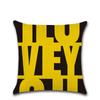 Premium 45x45cm Soft Linen Love Series Cushion Cover For Elegant Sofa Accents