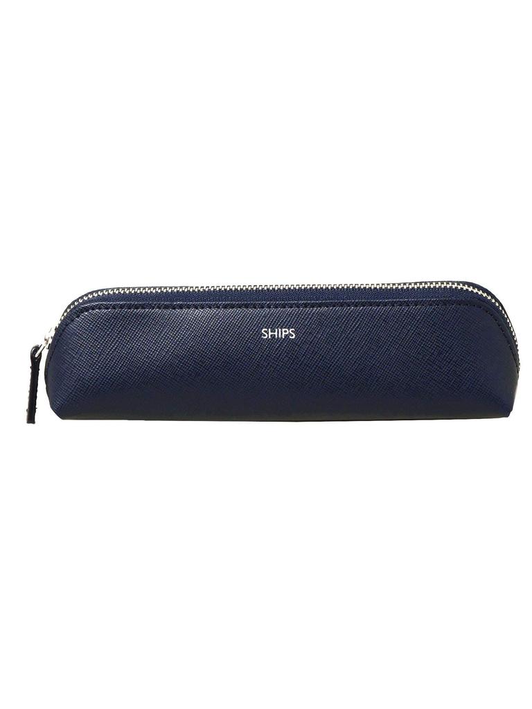 Ships SAFFIANO LEATHER Card Italian Leather Pencil One Size Case, Case, Men's, 110030670, Navy,