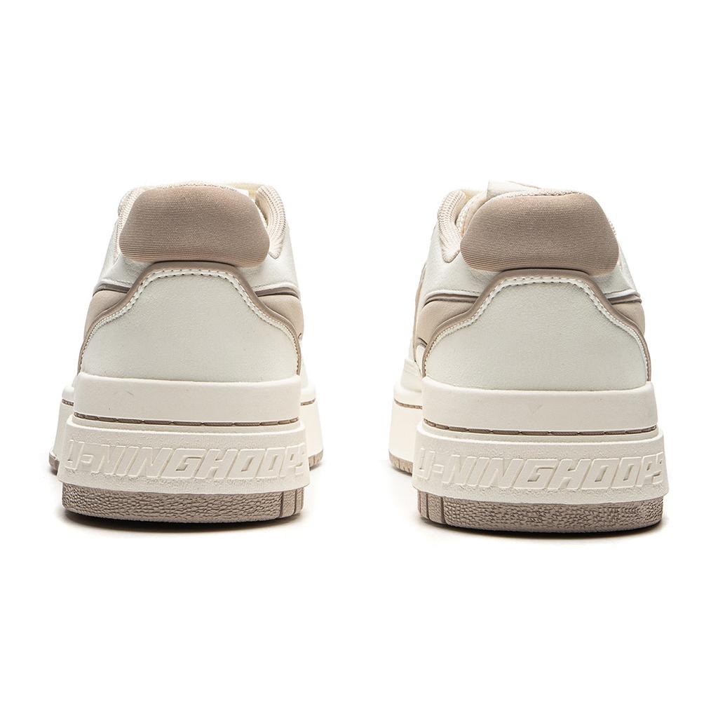 Li-Ning Fashionable Comfortable Versatile Non-Slip Wear-Resistant Low-Top Skate Shoes Men Sneakers Light-Gray AGC964726-85