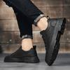 Spring Autumn 2025 Men's Work Shoes Design Platform Casual Shoes For Men Sneakers Wear-Resistant Comfortable Sports Shoes