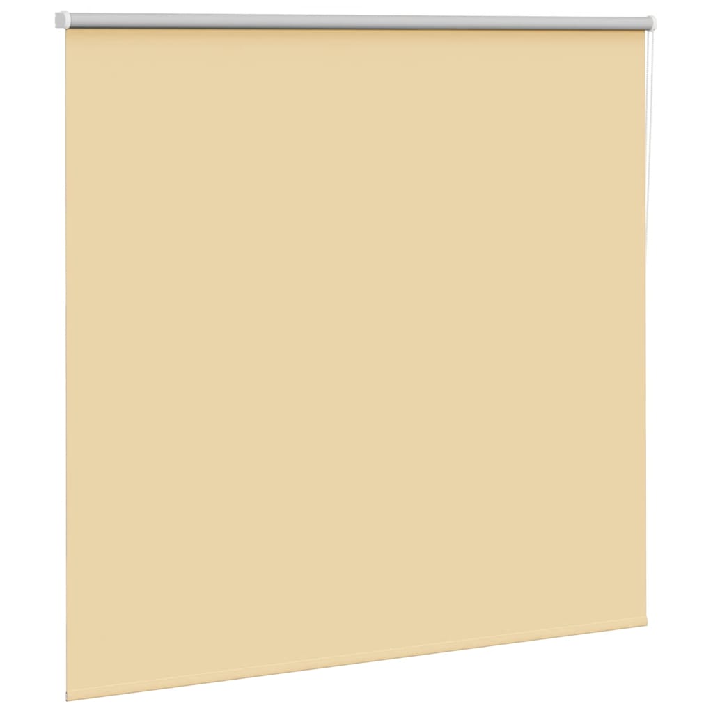 Blackout Roller Blind Beige 160 X 150 Cm Fabric Width 156.6 Cm