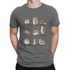 Yoga Other Creative TShirt for Unisex Hedgehog Round Neck Pure Cotton T Shirt Hip Hop Gift Clothes Streetwear