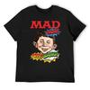 MAD Comic, Satire T-Shirt Kawaii Clothes Anime Animal Prinfor Boys Plus Size Clothes T Shirts for Men Pack
