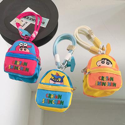 Mobile Phone Lanyard Wallet Earphone Case Storage Bag Anti Throwing Wrist Strap Cartoon Gifts For Boys Girl