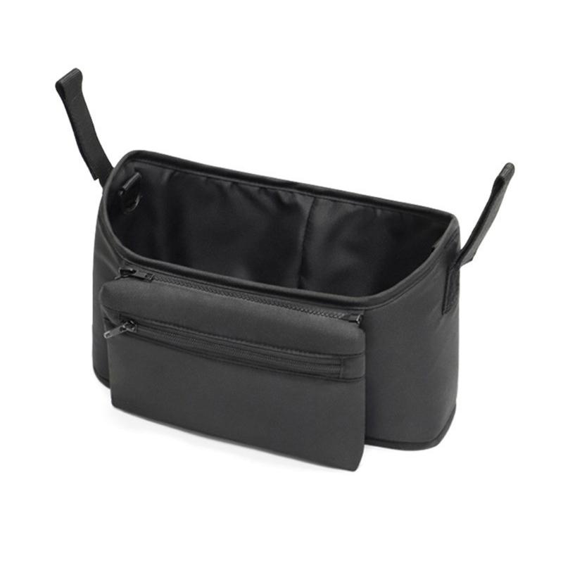 

Practical Toddlers Stroller Bag Large Capacity Infant Pram Cart Storage Pouch Portable Diaper Bag Nappy Pouch 1 чорний